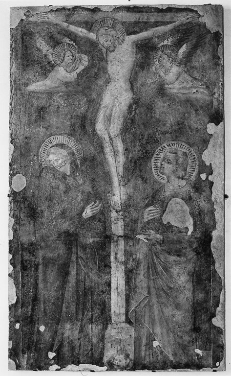 Crocifissione (dipinto) - ambito romano (ultimo quarto sec. XIV)